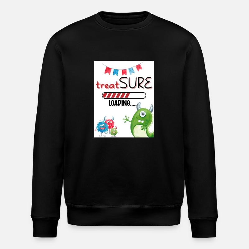 Traitance. Fête. - Sweat bio ROLLER Stanley/Stella Unisexe - noir