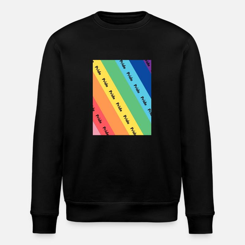 Pride - Stanley/Stella ROLLER Unisex Organic Sweatshirt - black