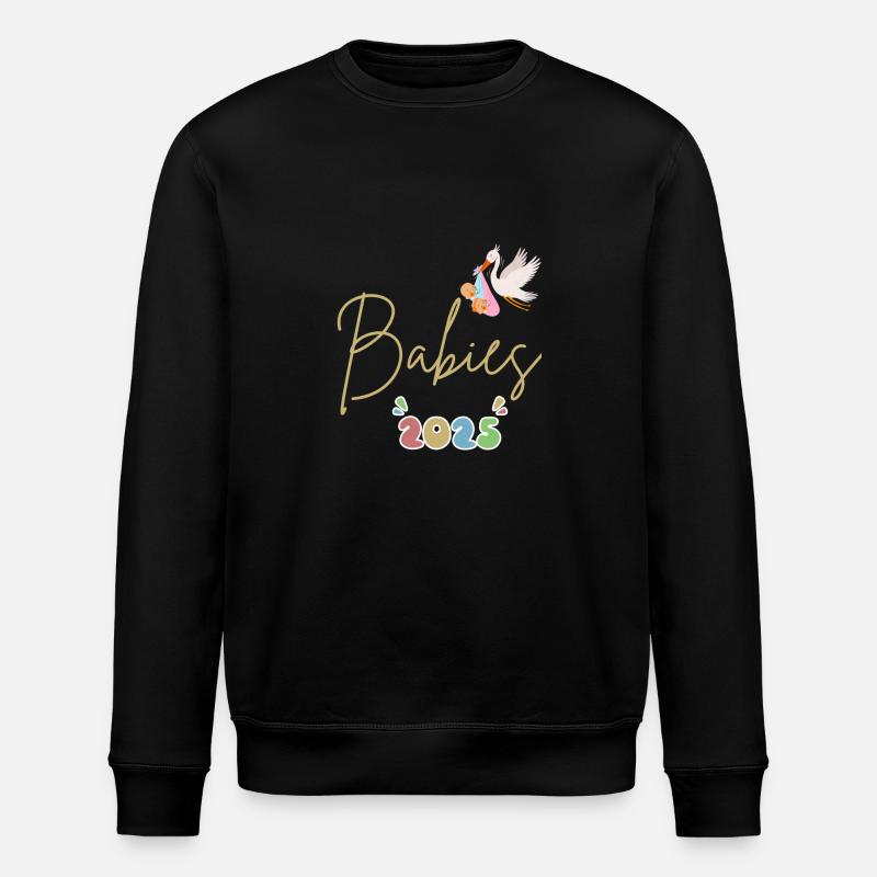 Babies - Sweat bio ROLLER Stanley/Stella Unisexe - noir