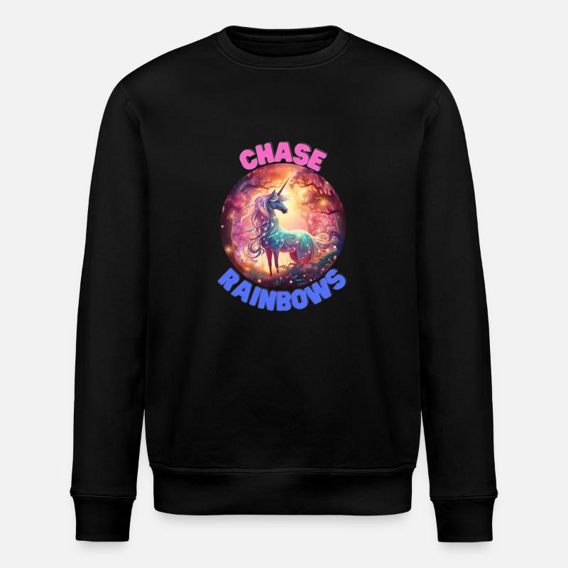 Unicorn5 - Stanley/Stella Unisex Bio-Sweatshirt ROLLER - Schwarz