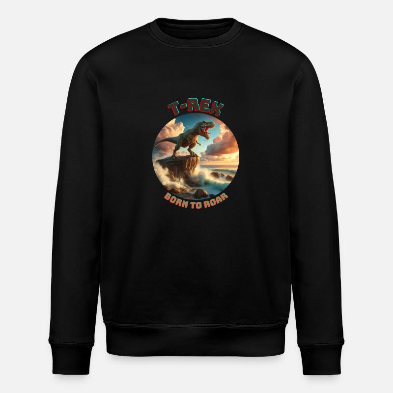 T Rex11 - Sweat bio ROLLER Stanley/Stella Unisexe - noir