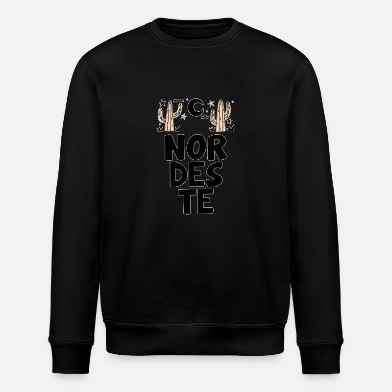 Brasilianischer Nordosten - Stanley/Stella Unisex Bio-Sweatshirt ROLLER - Schwarz