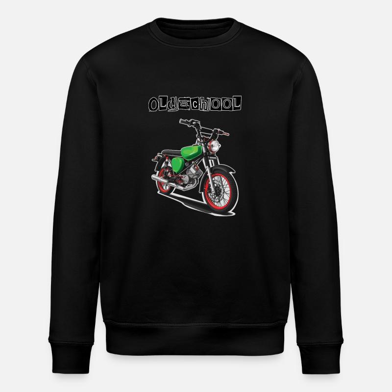 S51 (grün) // Illustration - Stanley/Stella Unisex Bio-Sweatshirt ROLLER - Schwarz