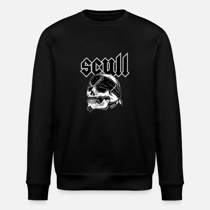 Scull 2025 - Stanley/Stella Unisex Bio-Sweatshirt ROLLER - Schwarz