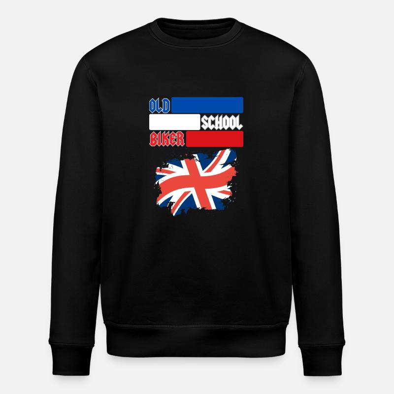 OLD SCHOOL BIKER UK - Stanley/Stella Unisex Bio-Sweatshirt ROLLER - Schwarz