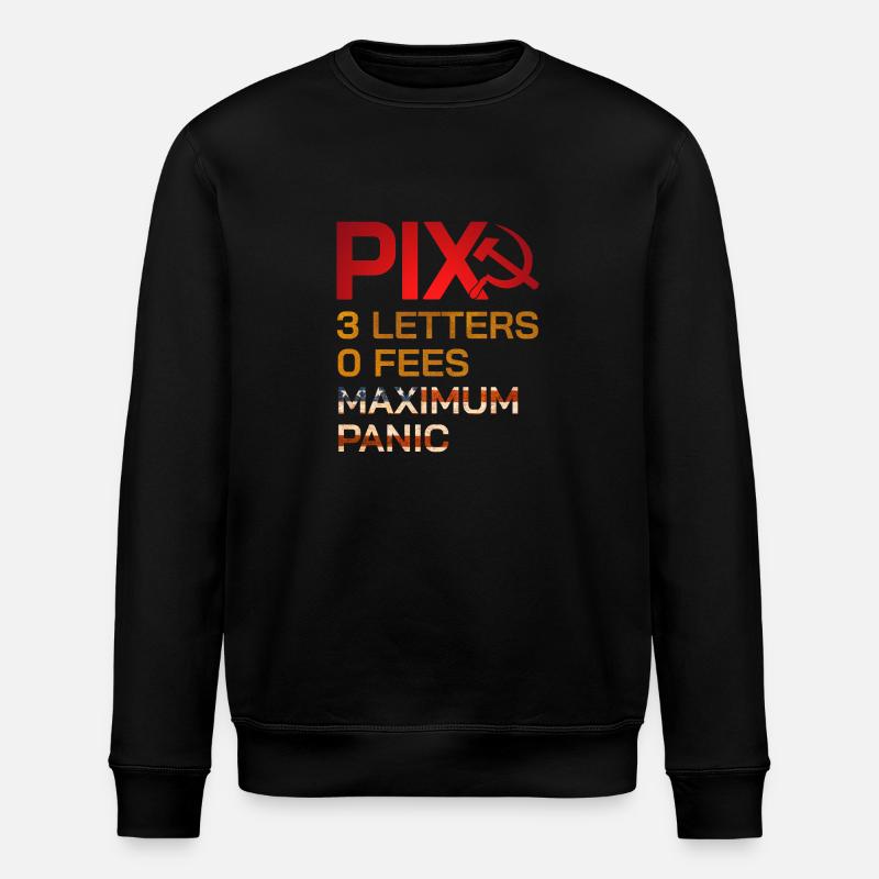 PIX - Stanley/Stella Unisex Bio-Sweatshirt ROLLER - Schwarz