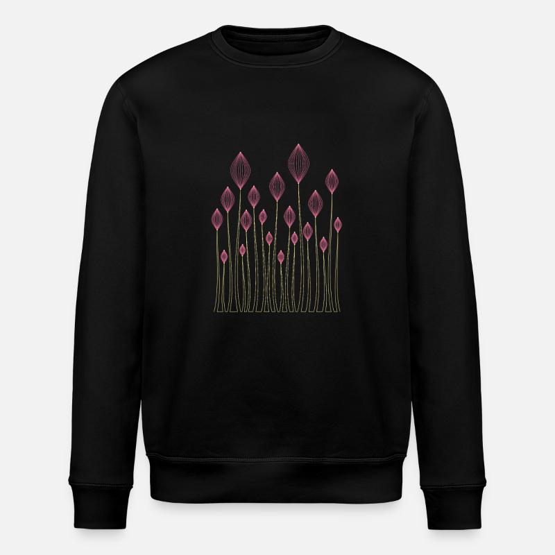 Plants Decorative - Stanley/Stella ROLLER Unisex Organic Sweatshirt - black