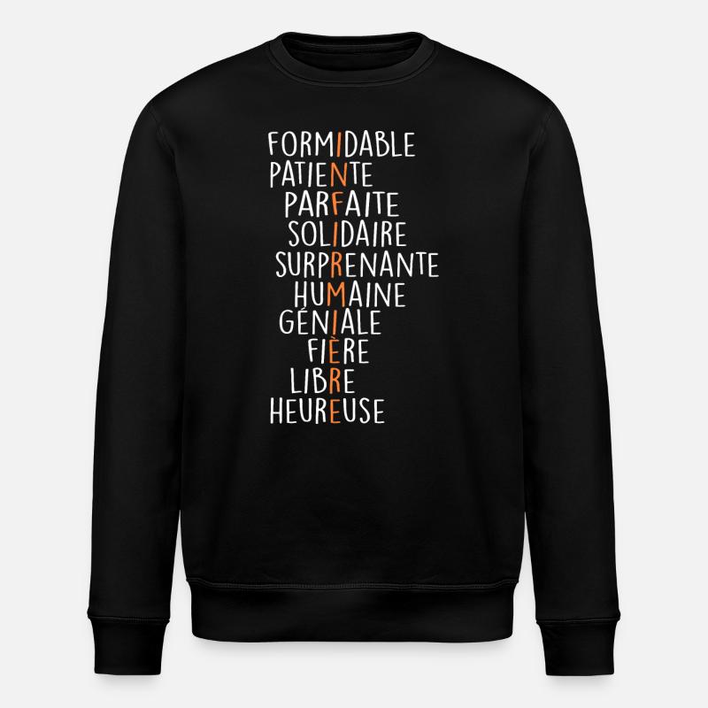 Définition infirmière - Sweat bio ROLLER Stanley/Stella Unisexe - noir