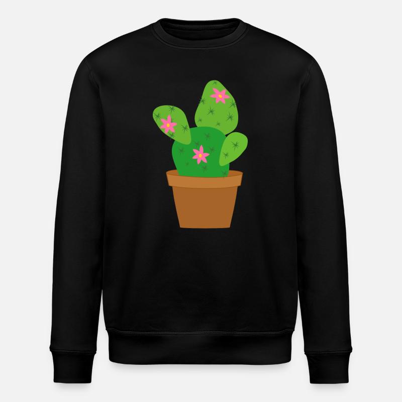 cactus - Sweat bio ROLLER Stanley/Stella Unisexe - noir