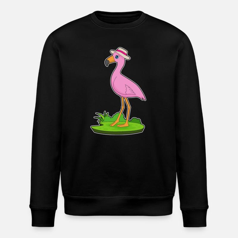 Flamingo Hut - Stanley/Stella Unisex Bio-Sweatshirt ROLLER - Schwarz