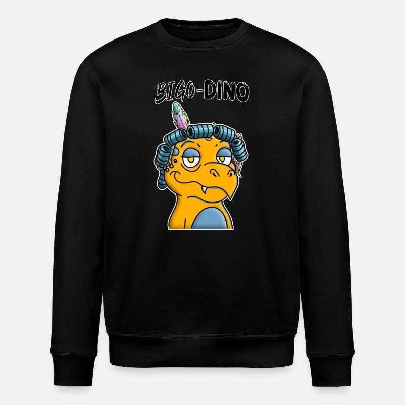 Bigoudi - Sweat bio ROLLER Stanley/Stella Unisexe - noir