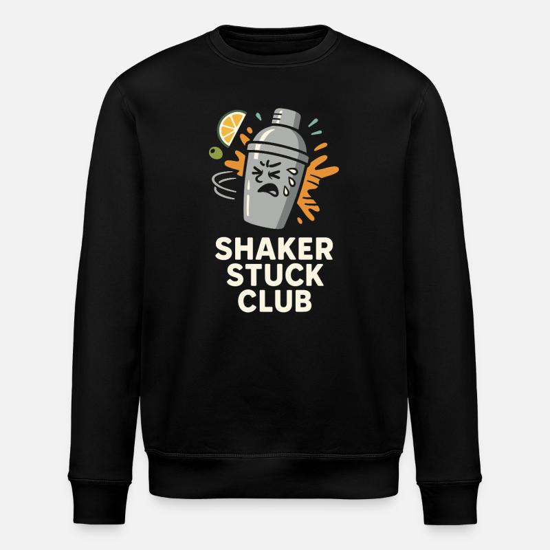 Shaker Stuck Mixologue débutant - Sweat bio ROLLER Stanley/Stella Unisexe - noir