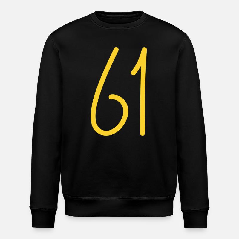 61 - Stanley/Stella ROLLER Unisex Organic Sweatshirt - black