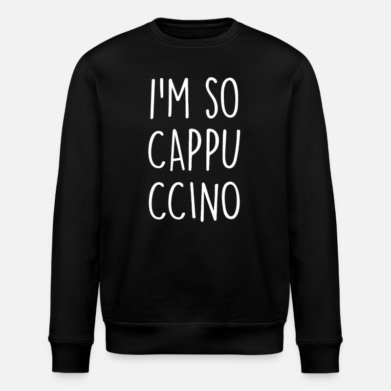 Cappuccino - Sweat bio ROLLER Stanley/Stella Unisexe - noir