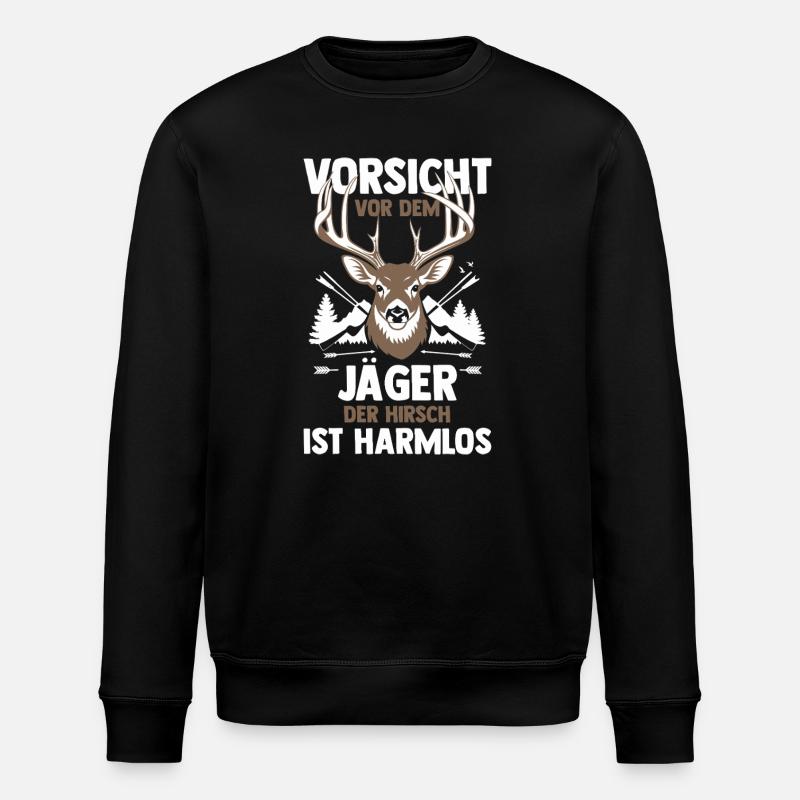 Chasse Chasse Chasseurs Chasseurs - Sweat bio ROLLER Stanley/Stella Unisexe - noir