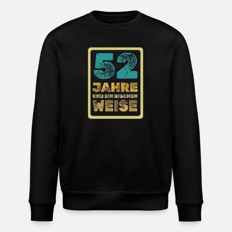 52 - Stanley/Stella Unisex Bio-Sweatshirt ROLLER - Schwarz