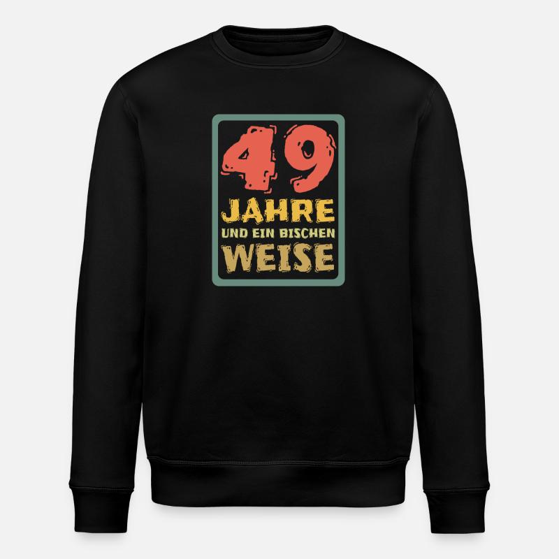 49 - Stanley/Stella Unisex Bio-Sweatshirt ROLLER - Schwarz