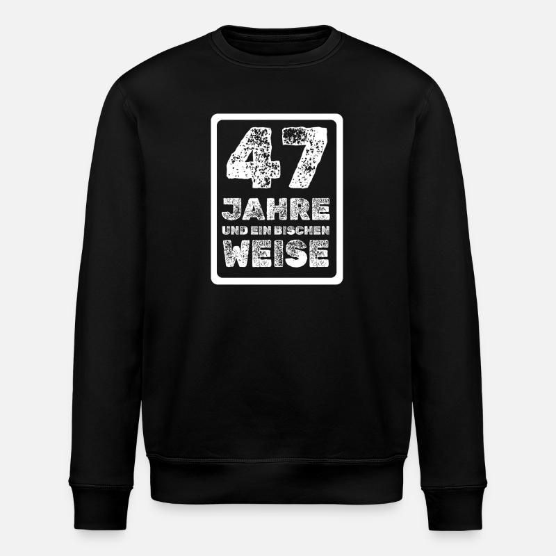 47 - Stanley/Stella Unisex Bio-Sweatshirt ROLLER - Schwarz
