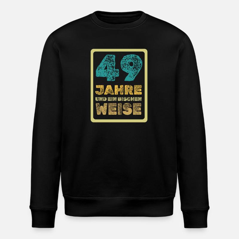 49 - Stanley/Stella Unisex Bio-Sweatshirt ROLLER - Schwarz