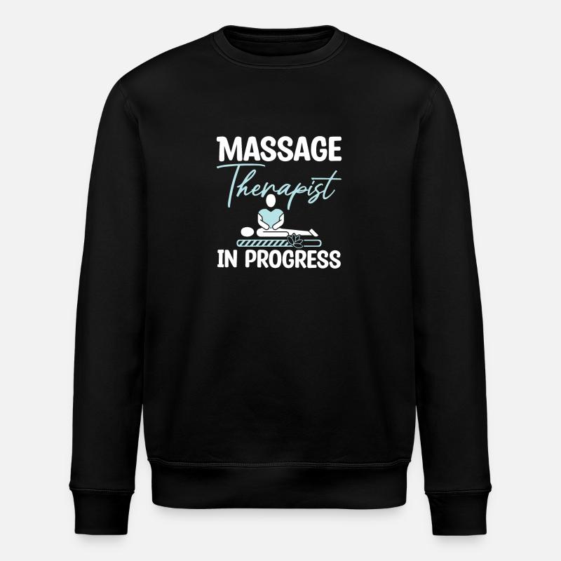 Massothérapeute en cours - Sweat bio ROLLER Stanley/Stella Unisexe - noir