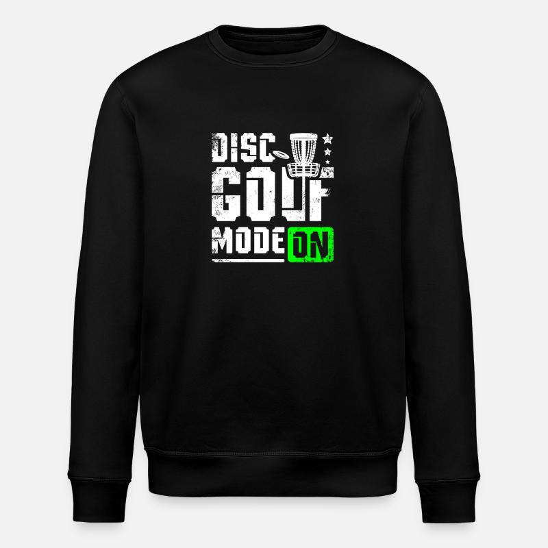 Disques golf mode sur - Sweat bio ROLLER Stanley/Stella Unisexe - noir