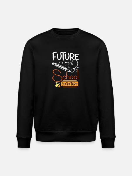 Future school secretary - Stanley/Stella ROLLER Unisex Organic Sweatshirt - black
