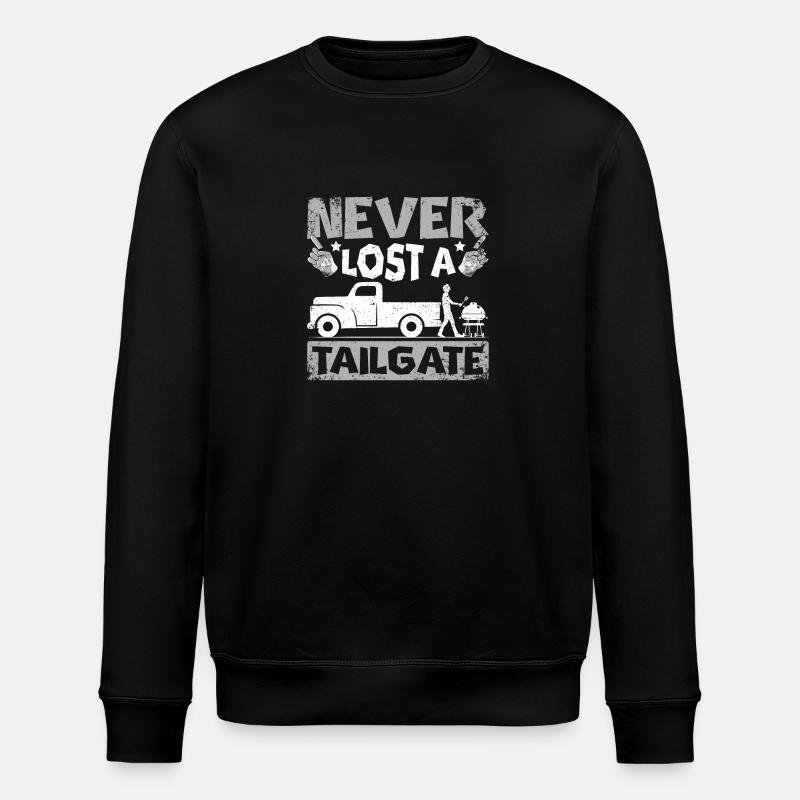 Never lost a tailgate - Stanley/Stella Unisex Bio-Sweatshirt ROLLER - Schwarz