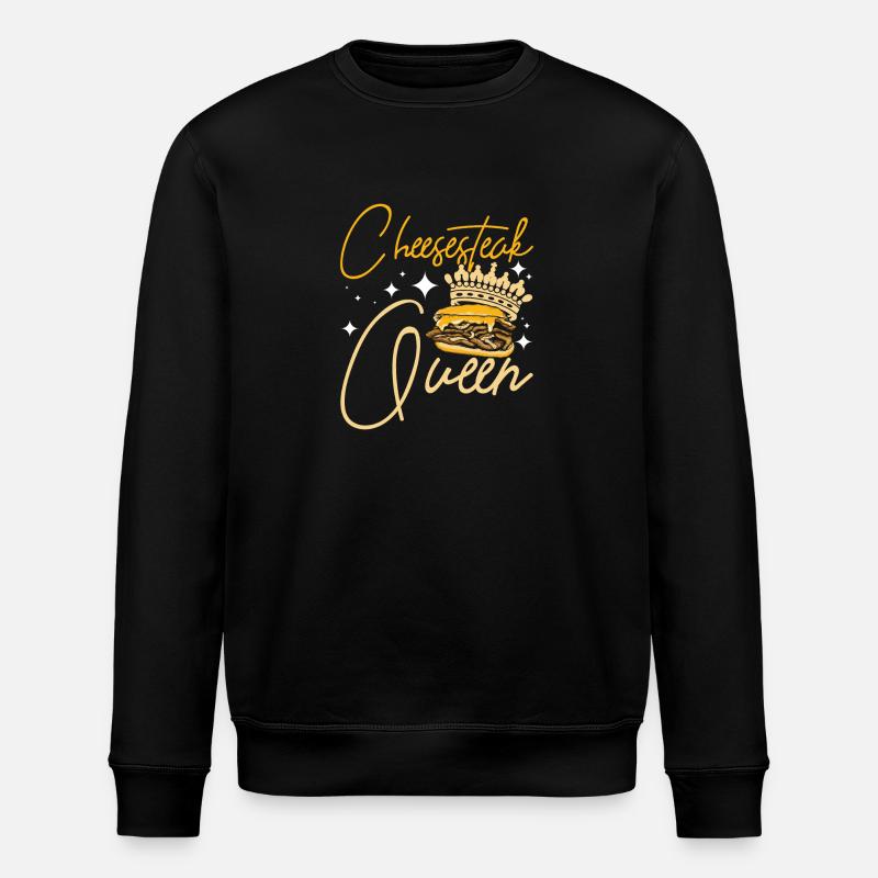Reine du cheesesteak Philly - Sweat bio ROLLER Stanley/Stella Unisexe - noir