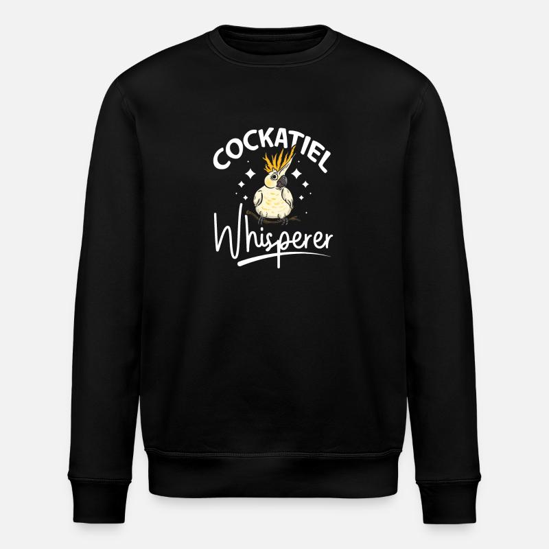 Chuchoteur de calopsitte - Sweat bio ROLLER Stanley/Stella Unisexe - noir