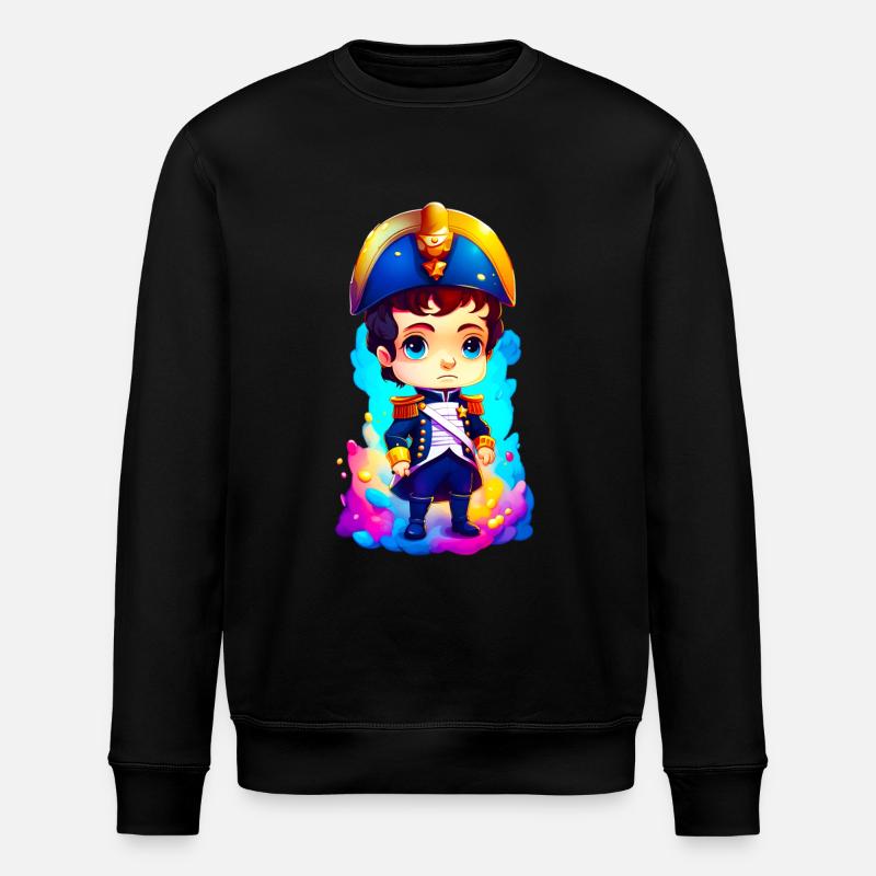 Petit Napoléon - Sweat bio ROLLER Stanley/Stella Unisexe - noir