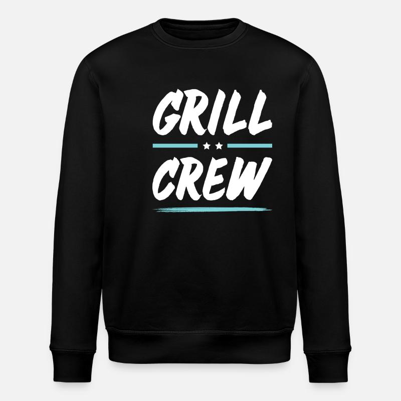 Équipe de grillades - Sweat bio ROLLER Stanley/Stella Unisexe - noir