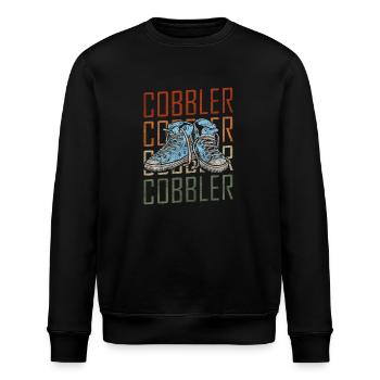 Schuhmacher Stiefel - Stanley/Stella Unisex Bio-Sweatshirt ROLLER - Schwarz - Vorne - Nik (191cm)