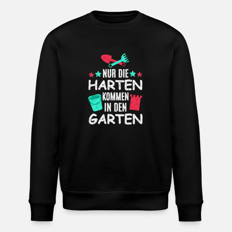 Garten Spielen - Stanley/Stella Unisex Bio-Sweatshirt ROLLER - Schwarz