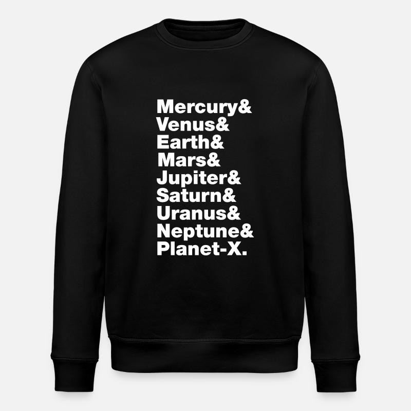 Solar System - Stanley/Stella ROLLER Unisex Organic Sweatshirt - black