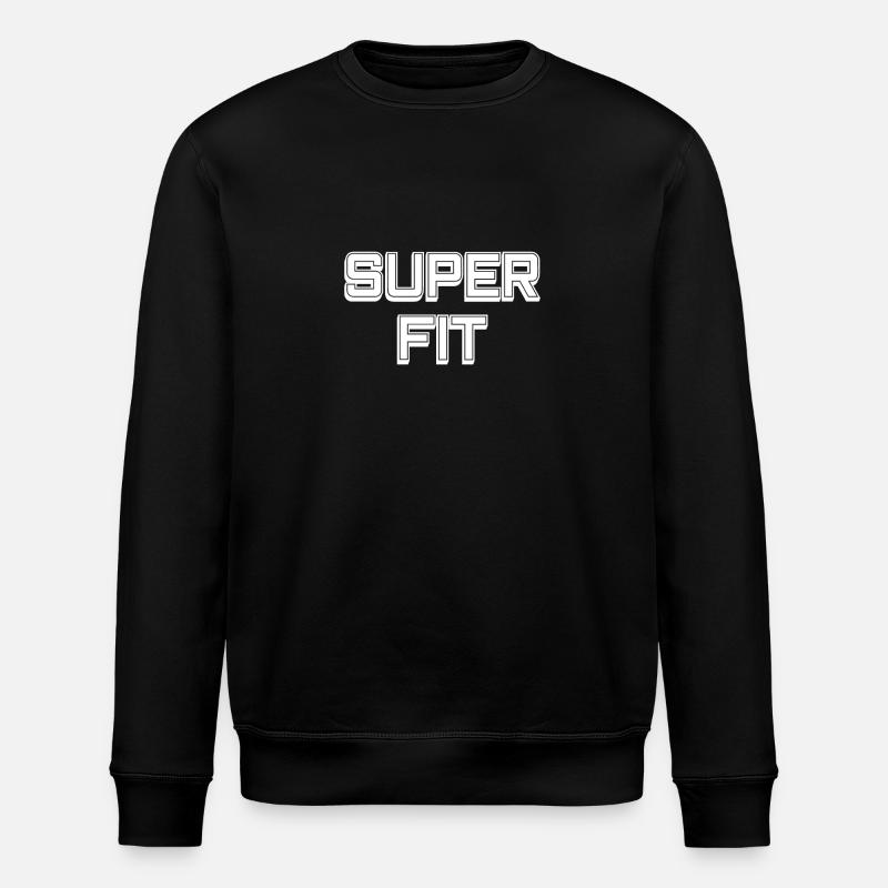 SUPER FIT - Stanley/Stella ROLLER Unisex Organic Sweatshirt - black