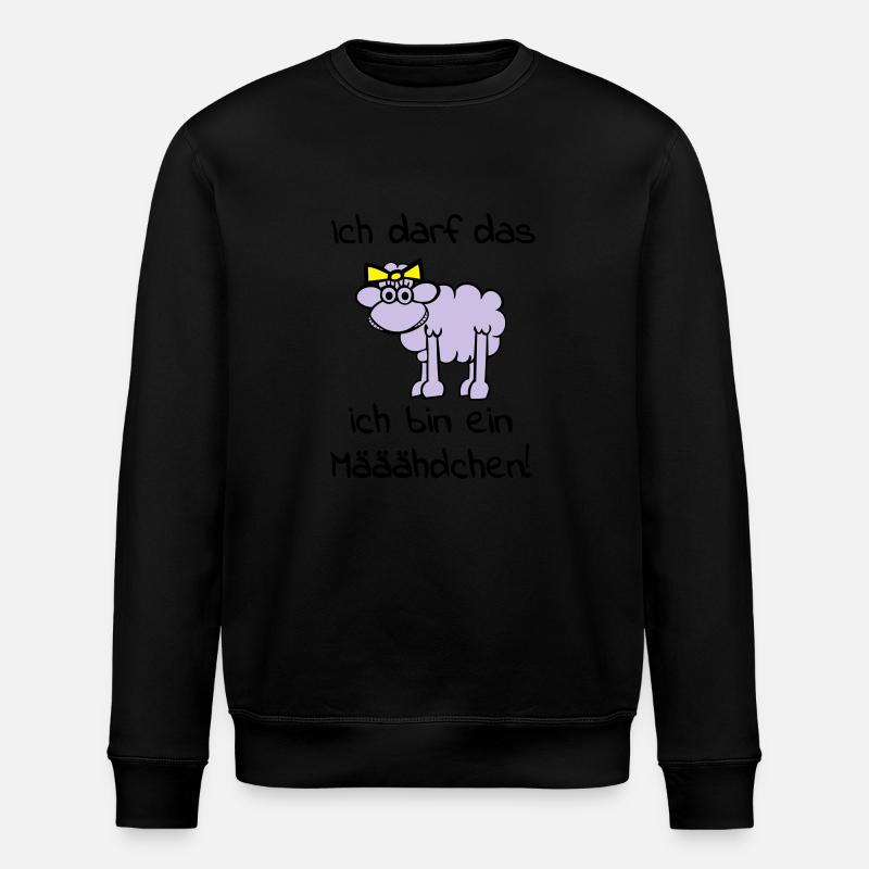 maeaeaehdchen_darf_das_3f - Sweat bio ROLLER Stanley/Stella Unisexe - noir