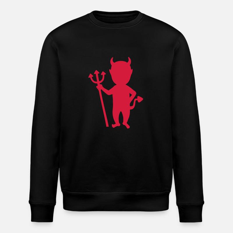 Teufel - Stanley/Stella Unisex Bio-Sweatshirt ROLLER - Schwarz