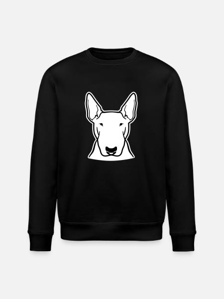 Bullterrier - Stanley/Stella Unisex Bio-Sweatshirt ROLLER - Schwarz