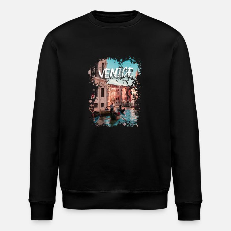 Venice - Sweat bio ROLLER Stanley/Stella Unisexe - noir