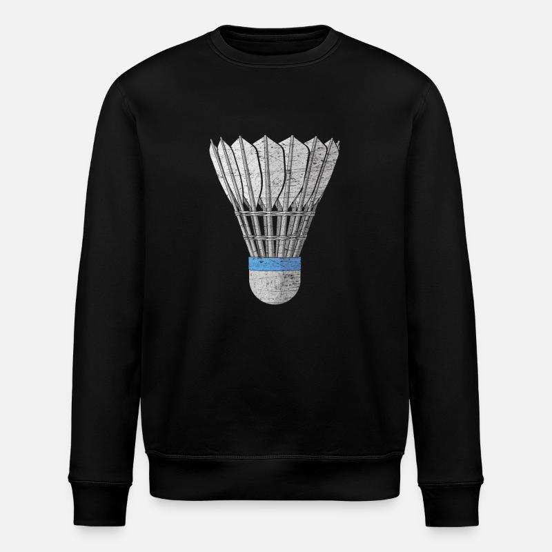 Shuttlecock - Stanley/Stella ROLLER Unisex Organic Sweatshirt - black