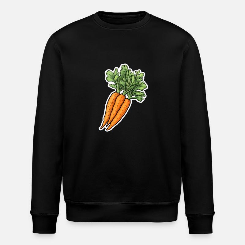 Möhren Bund - Stanley/Stella Unisex Bio-Sweatshirt ROLLER - Schwarz