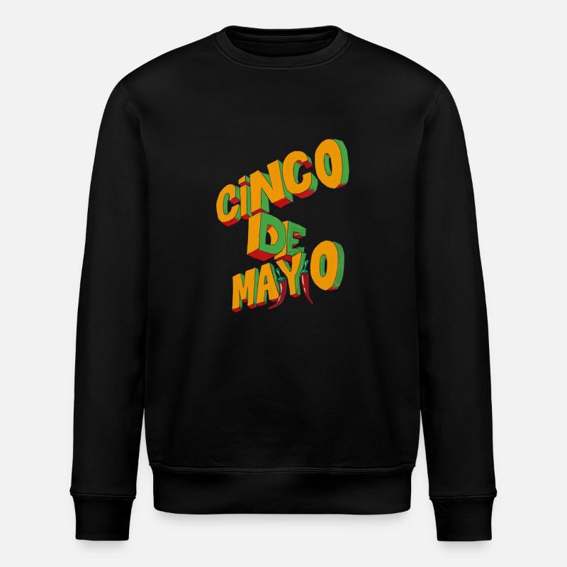 Conco de Mayo - Sweat bio ROLLER Stanley/Stella Unisexe - noir
