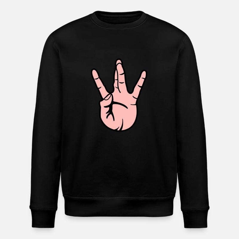 Main Westside - Sweat bio ROLLER Stanley/Stella Unisexe - noir