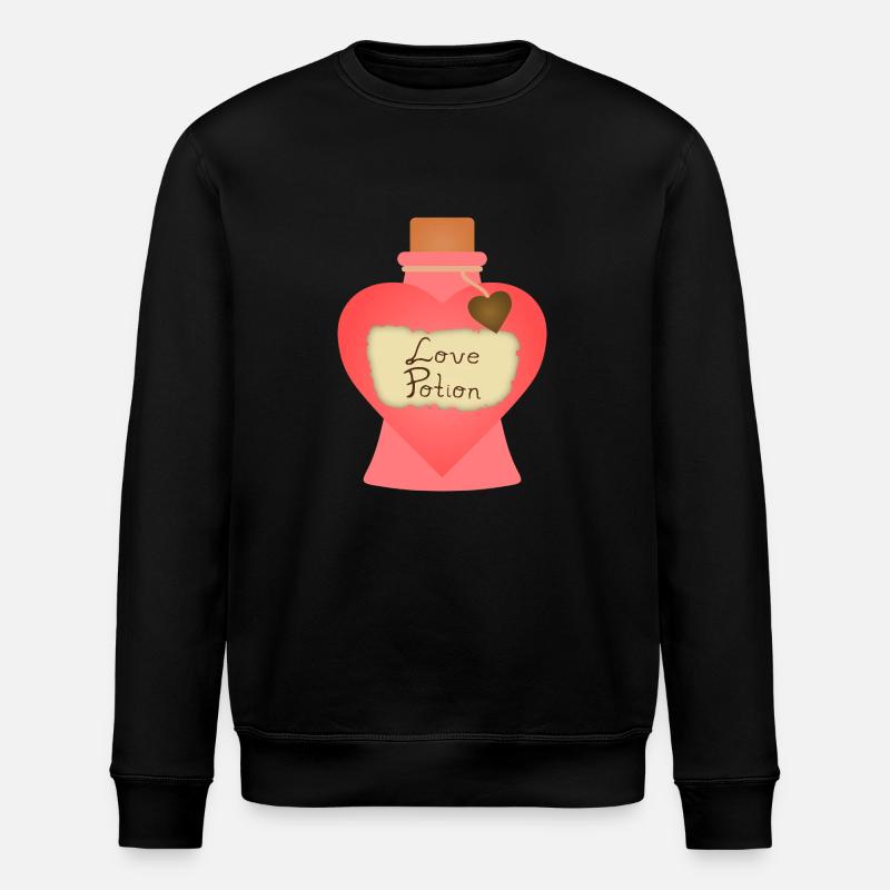 Potion d’amour - Sweat bio ROLLER Stanley/Stella Unisexe - noir