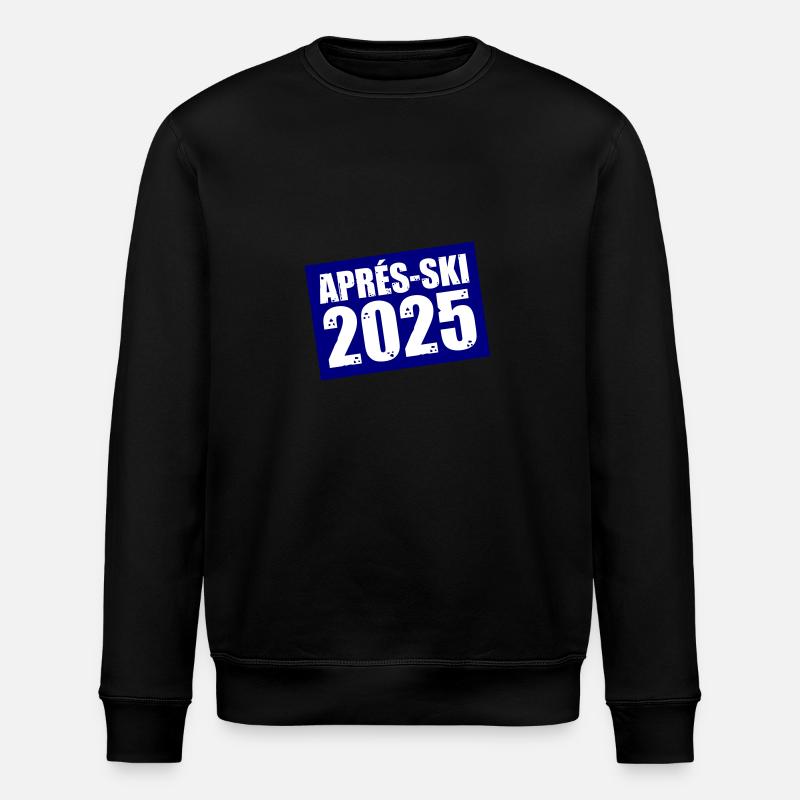 Après-ski 2025 - Stanley/Stella ROLLER Unisex Organic Sweatshirt - black