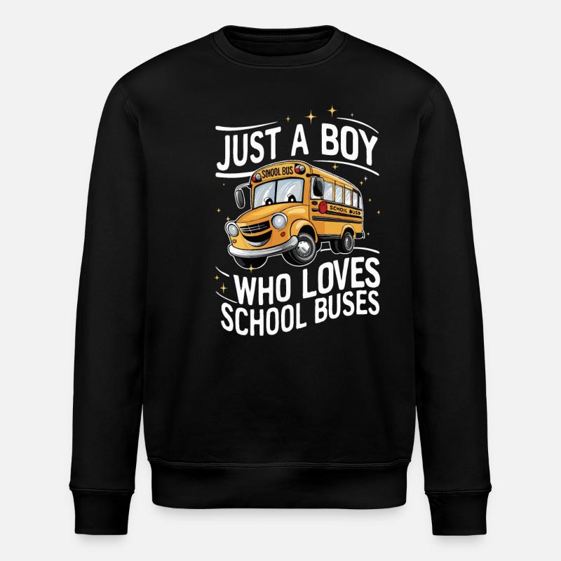 Bus Chauffeur d’autobus Autobus scolaire - Sweat bio ROLLER Stanley/Stella Unisexe - noir