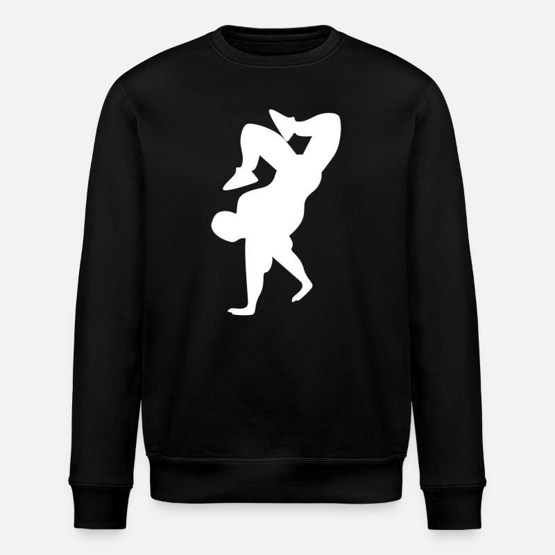 Breakdance - Stanley/Stella Unisex Bio-Sweatshirt ROLLER - Schwarz