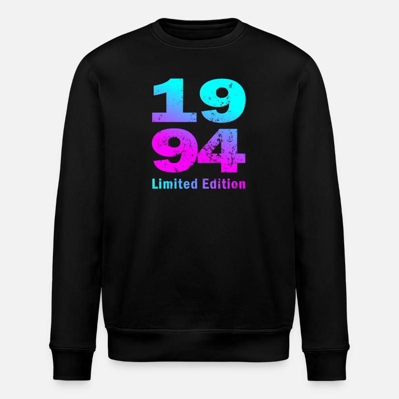 Anniversaire, édition limitée née en 1994 - Sweat bio ROLLER Stanley/Stella Unisexe - noir