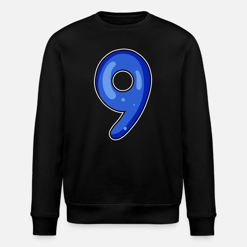 9 - Stanley/Stella ROLLER Unisex Organic Sweatshirt - black