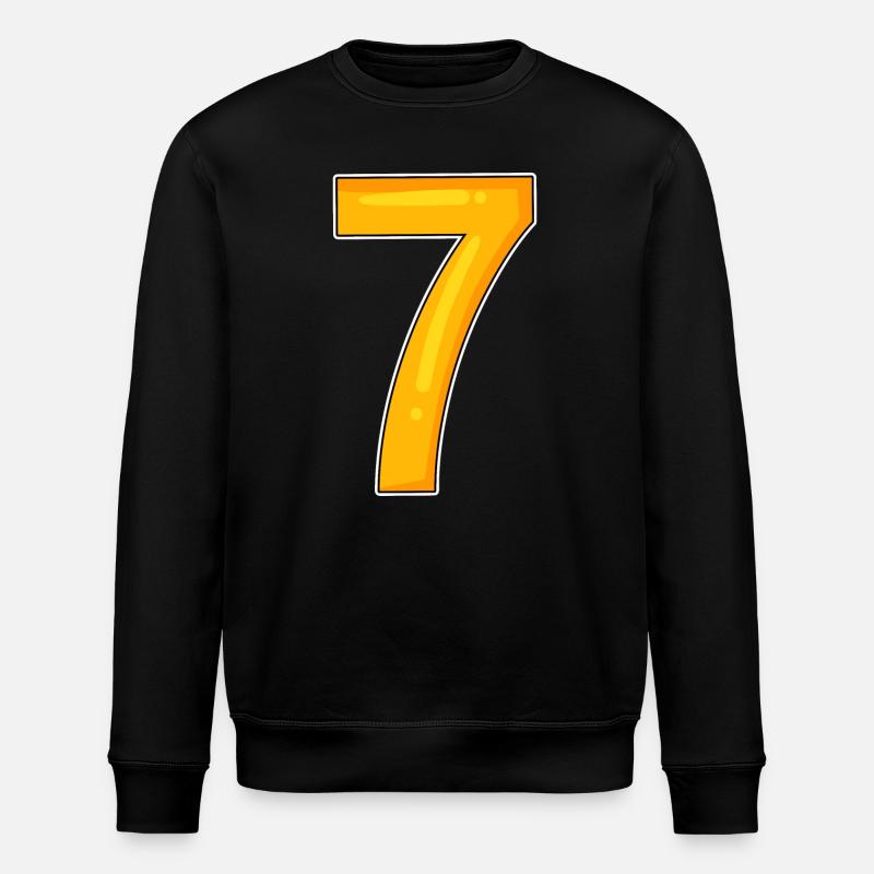 Numéro Sept - Numéro Numéro 7 - Sweat bio ROLLER Stanley/Stella Unisexe - noir